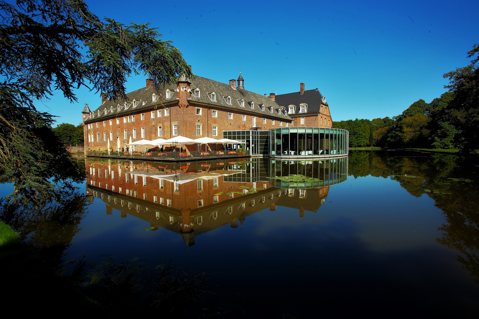 das schöne Wasserschloss Anholt