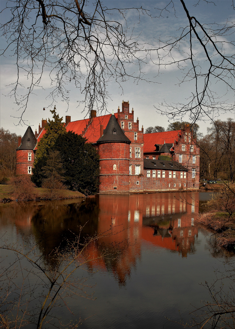 das schöne Wasserschloss in Herten ...