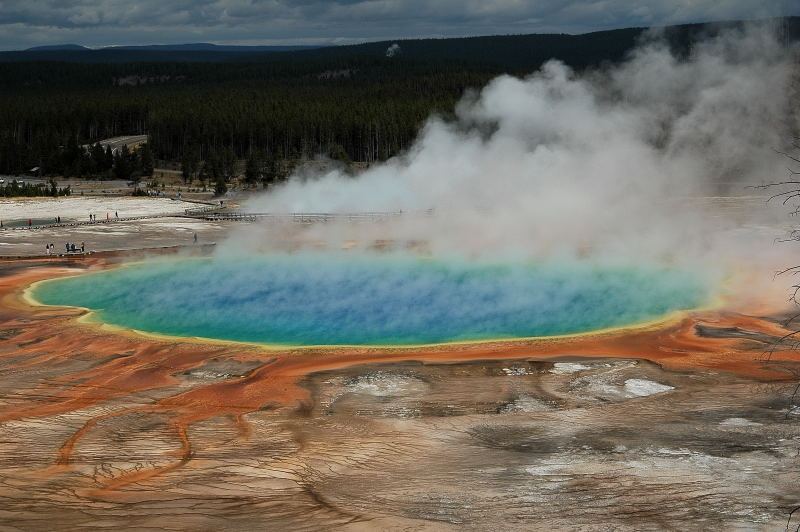 Das schönste Auge im Yellowstone NP