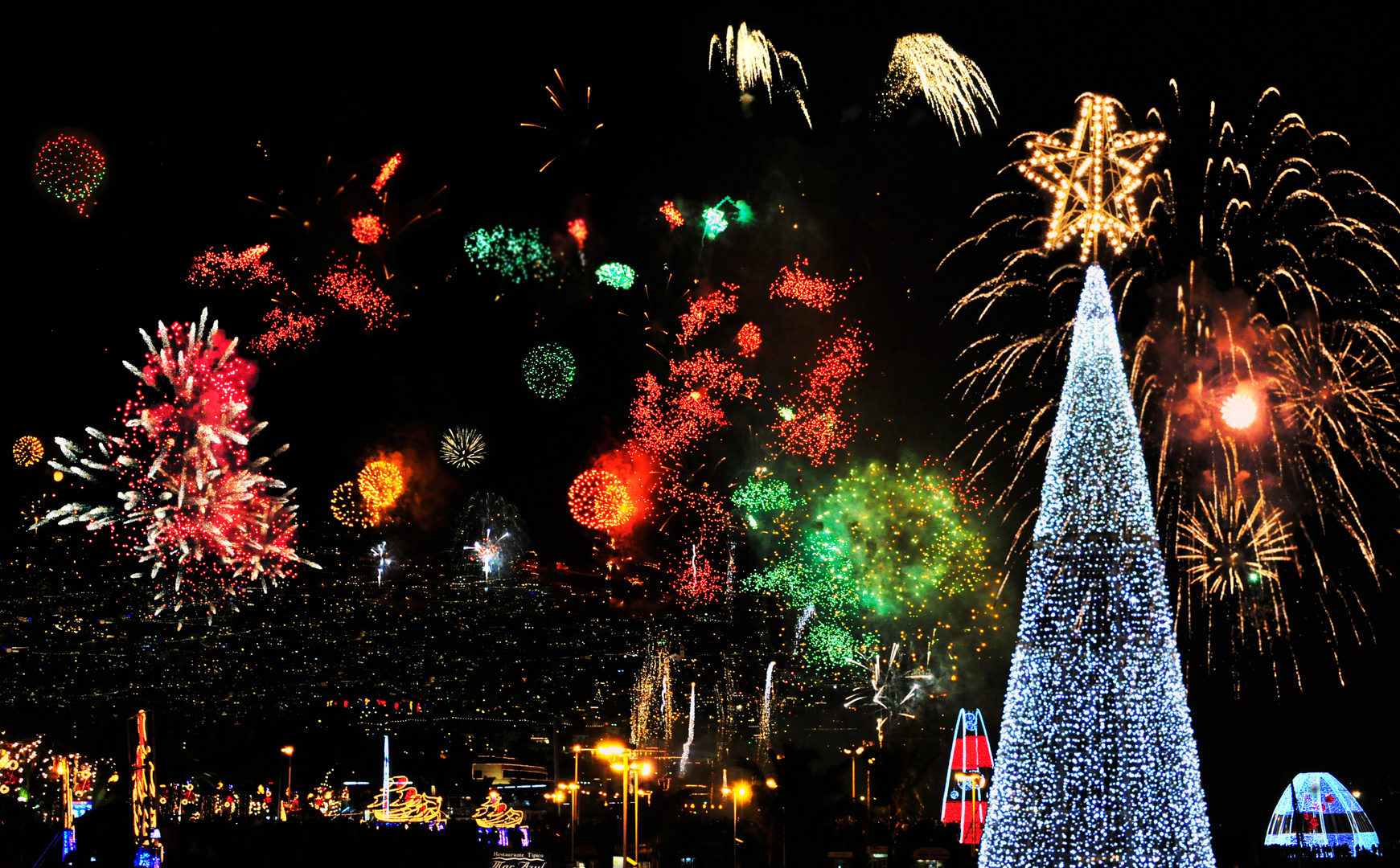 Das schönste Feuerwerk der Welt Foto &amp; Bild europe, portugal, madeira