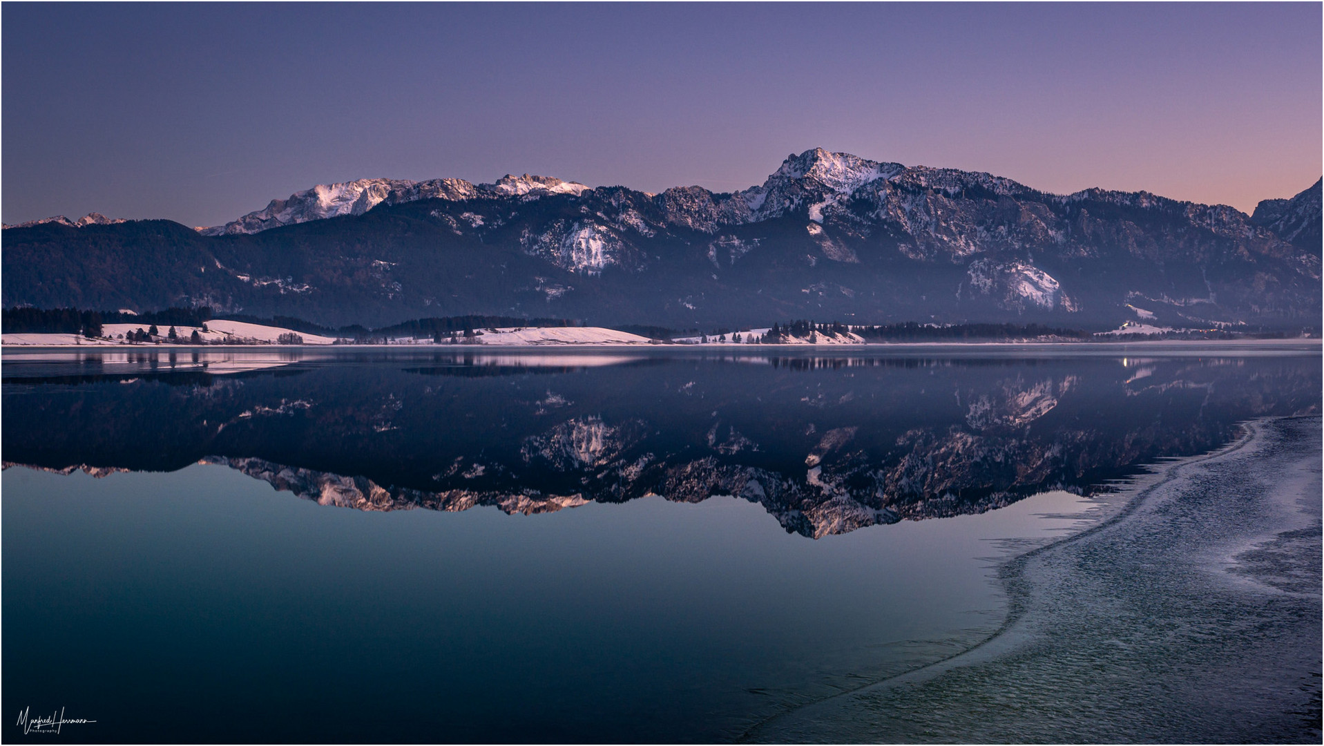 Das schönste Spiegelbild hat die Natur...