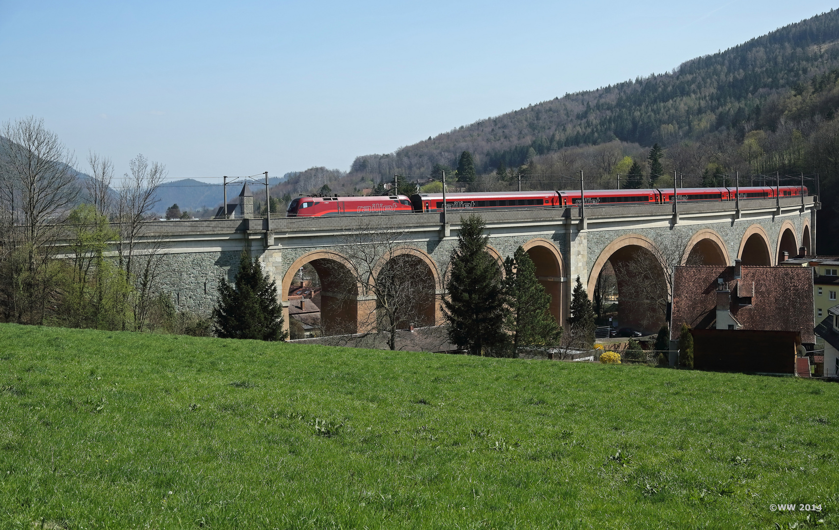 Das Schwarzatal-Viadukt