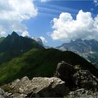 das Schwarzhorn im Blick