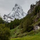 Das Schweizer Wahrzeichen "Das Matterhorn"