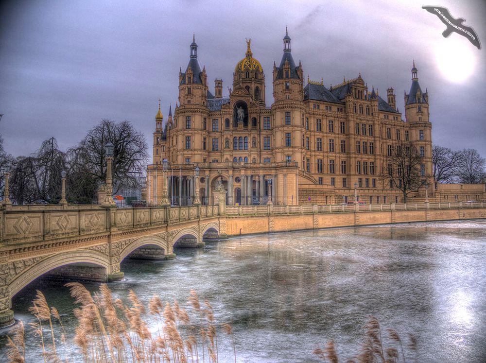 Das Schweriner Schloss im Winter 2013/14