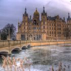 Das Schweriner Schloss im Winter 2013/14