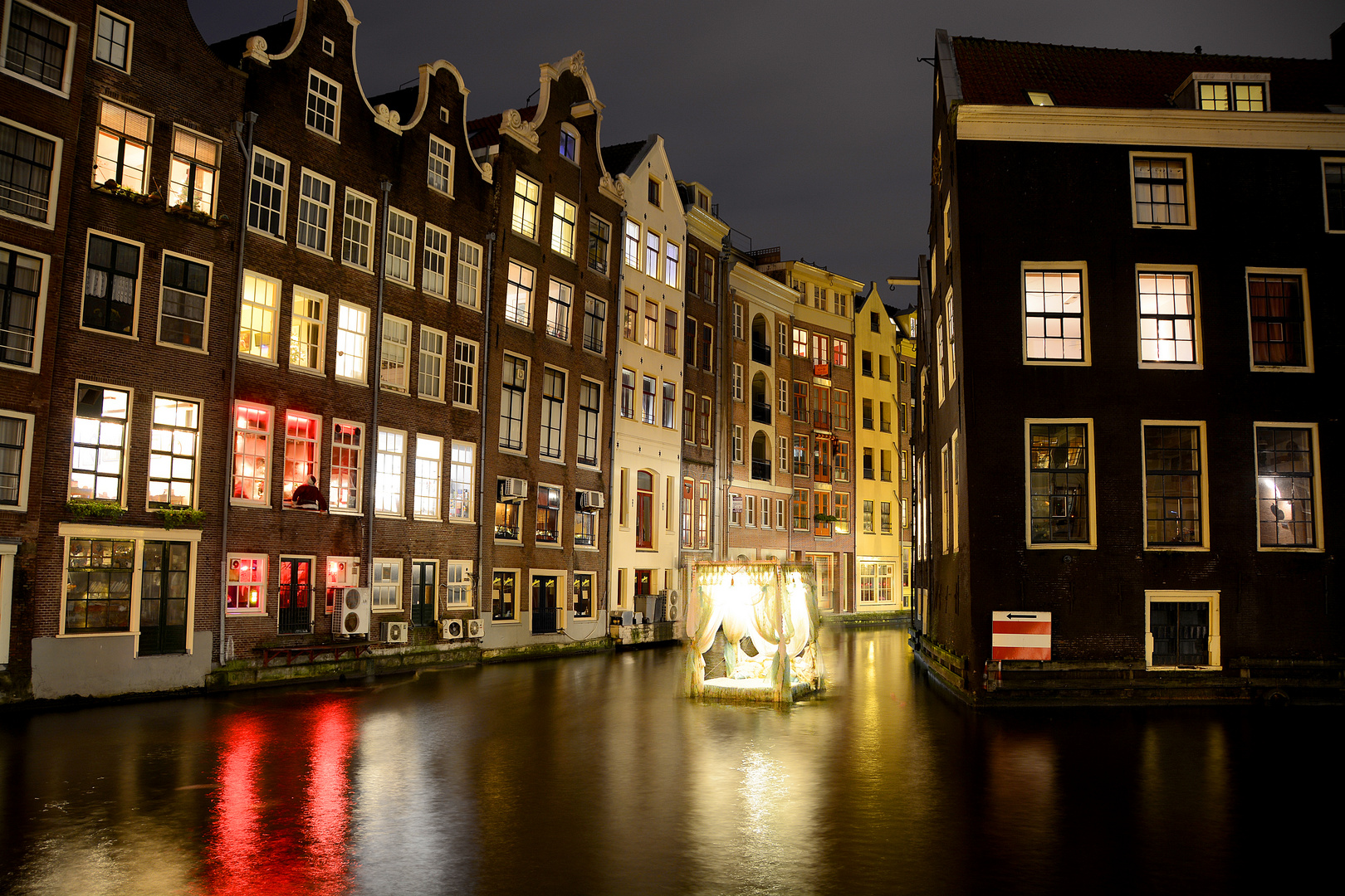 Das schwimmende Bett in Amsterdam