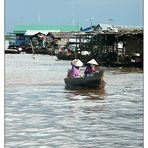 Das schwimmende Dorf Chong Kneas - Siem Reap, Kambodscha