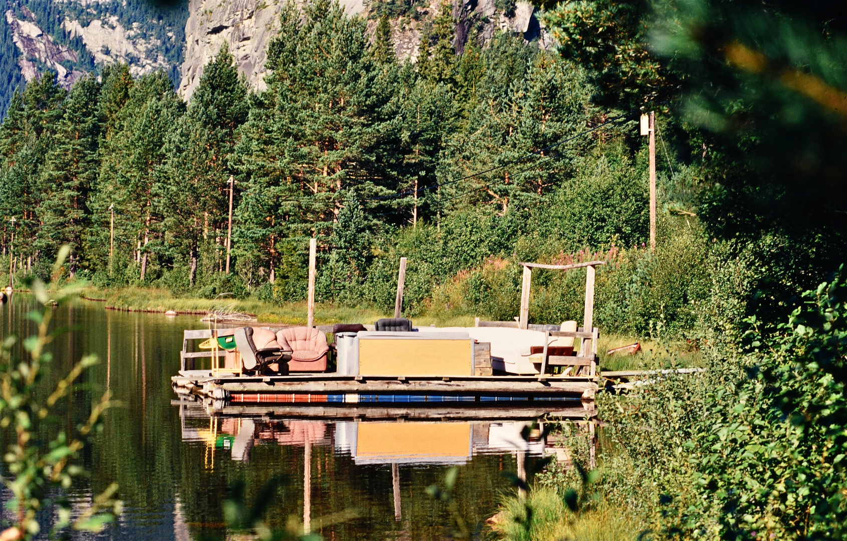 Das schwimmende Wohnzimmer