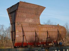 Das Sektionsteil auf dem Ponton Conrad 2 in voller Größe.