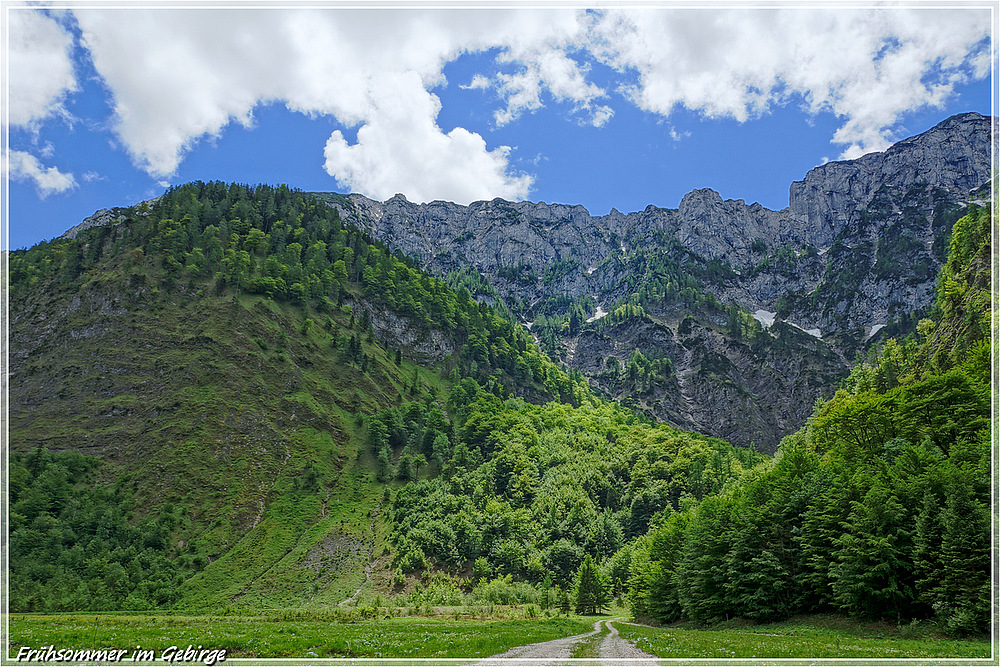 Das Sensengebirge....