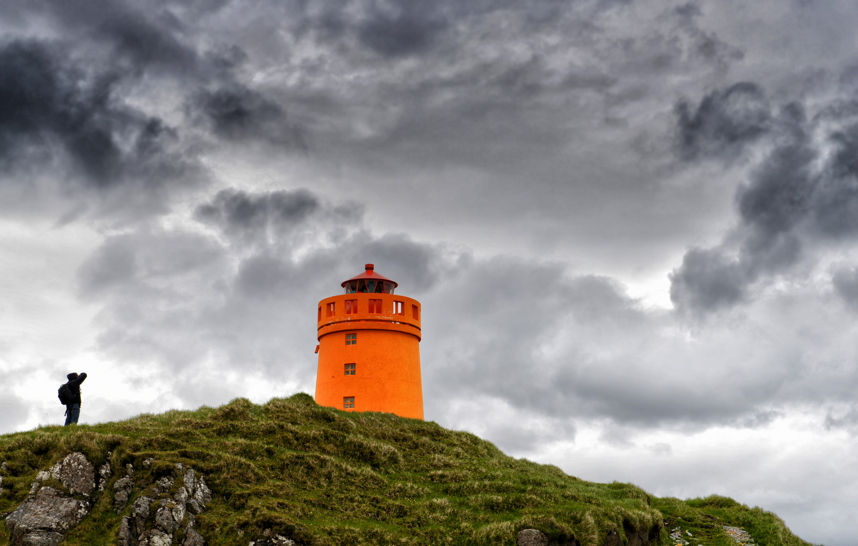 Das shooting mit dem Leuchtturm