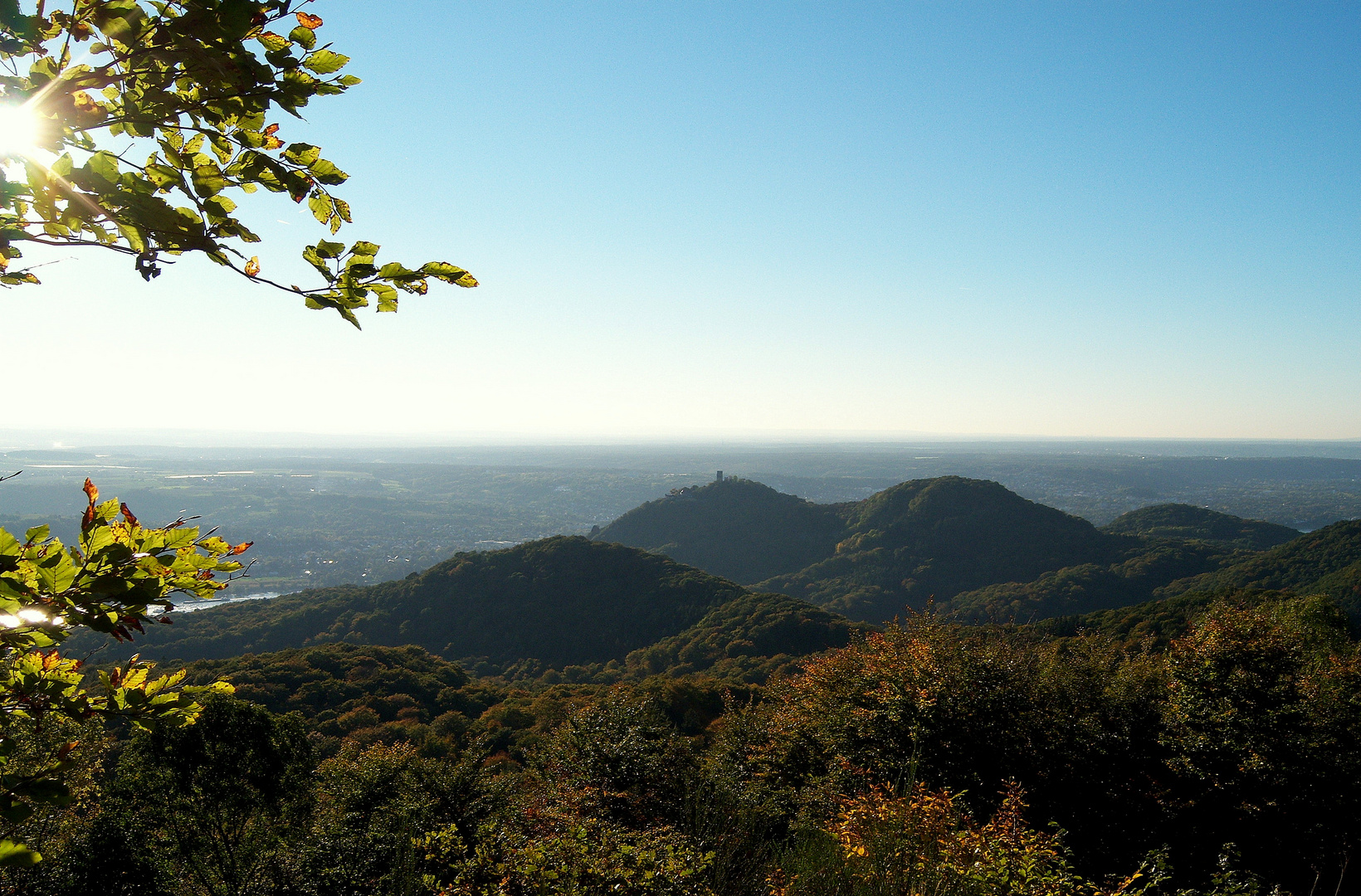 das Siebengebirge...