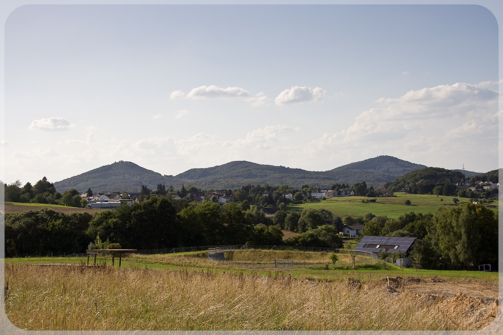 Das Siebengebirge vor der Haustür