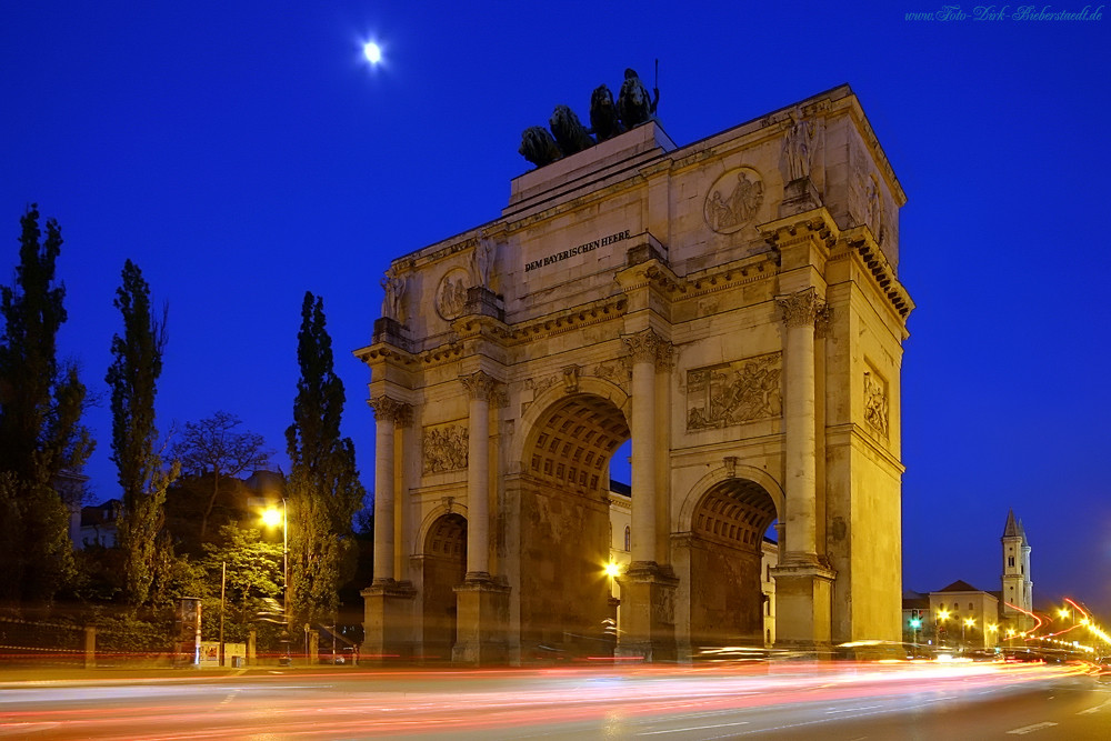 Das Siegestor in der Ludwigsstrasse