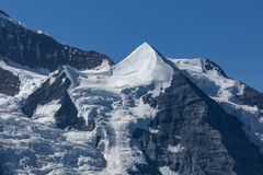 Das Silberhorn an der Jungfrau