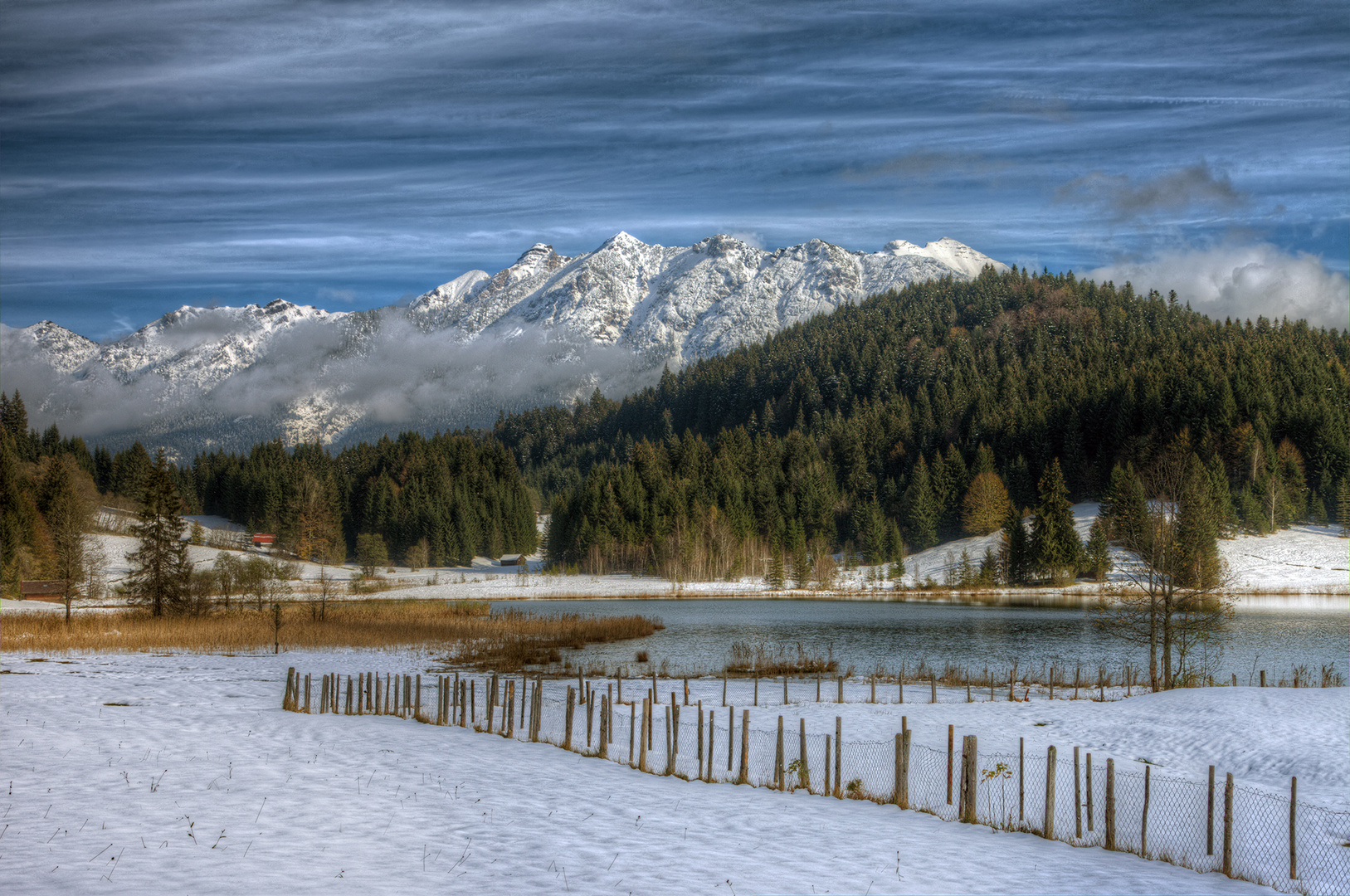 Das Soierngebirge...