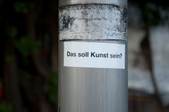 Das soll Kunst sein?