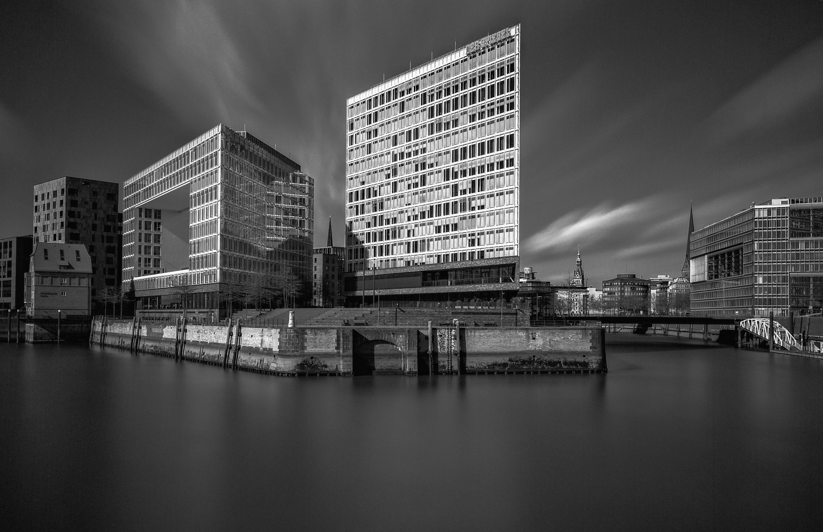 Das Spiegelgebäude in Hamburg