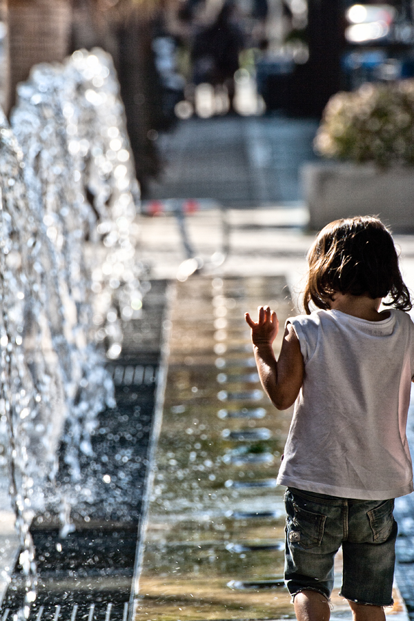 das Spiel mit dem Wasser...