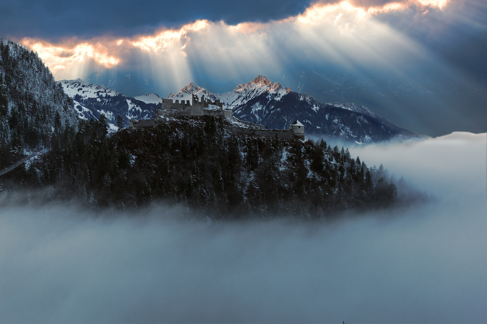 Das Spiel von Licht und Nebel