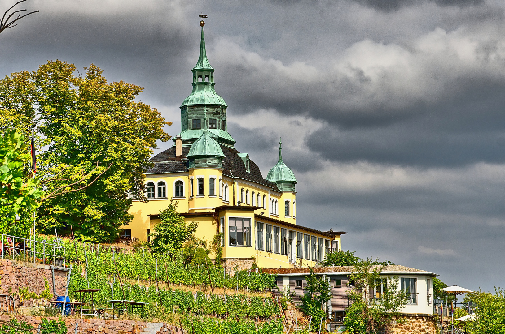 Das Spitzhaus in Radebeul