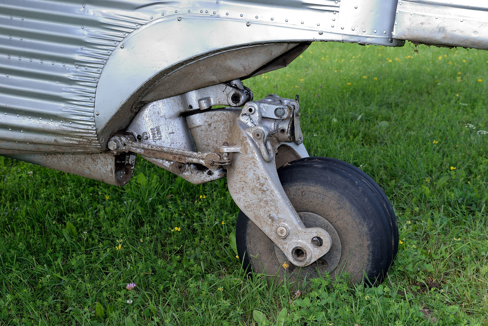 das Spornrad der Ju 52