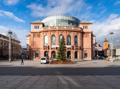 Das Staatstheater im Licht der Novembersonne | Mainz