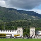 Das Stadion mit Blick auf den Wank