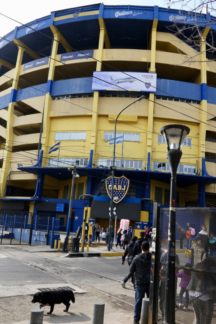 Das Stadion von Club Atlético Boca Juniors