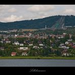 Das Stadtbild von Lillehammer
