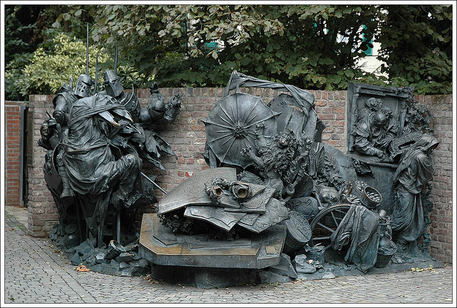 Das Stadterhebungsmonument von Bert Gerresheim.