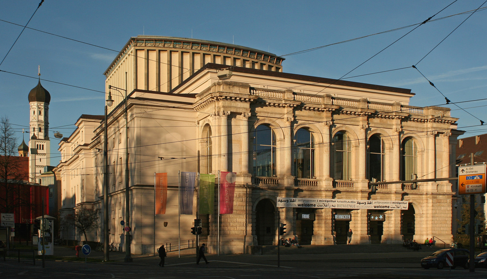 Das Stadttheater in Augsburg