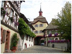 Das Stadttor von Burkheim am Kaiserstuhl