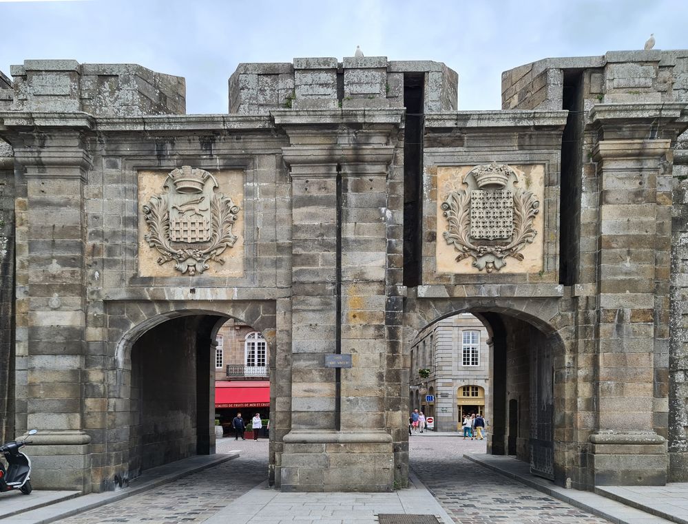 Das Stadttor von Saint Malo