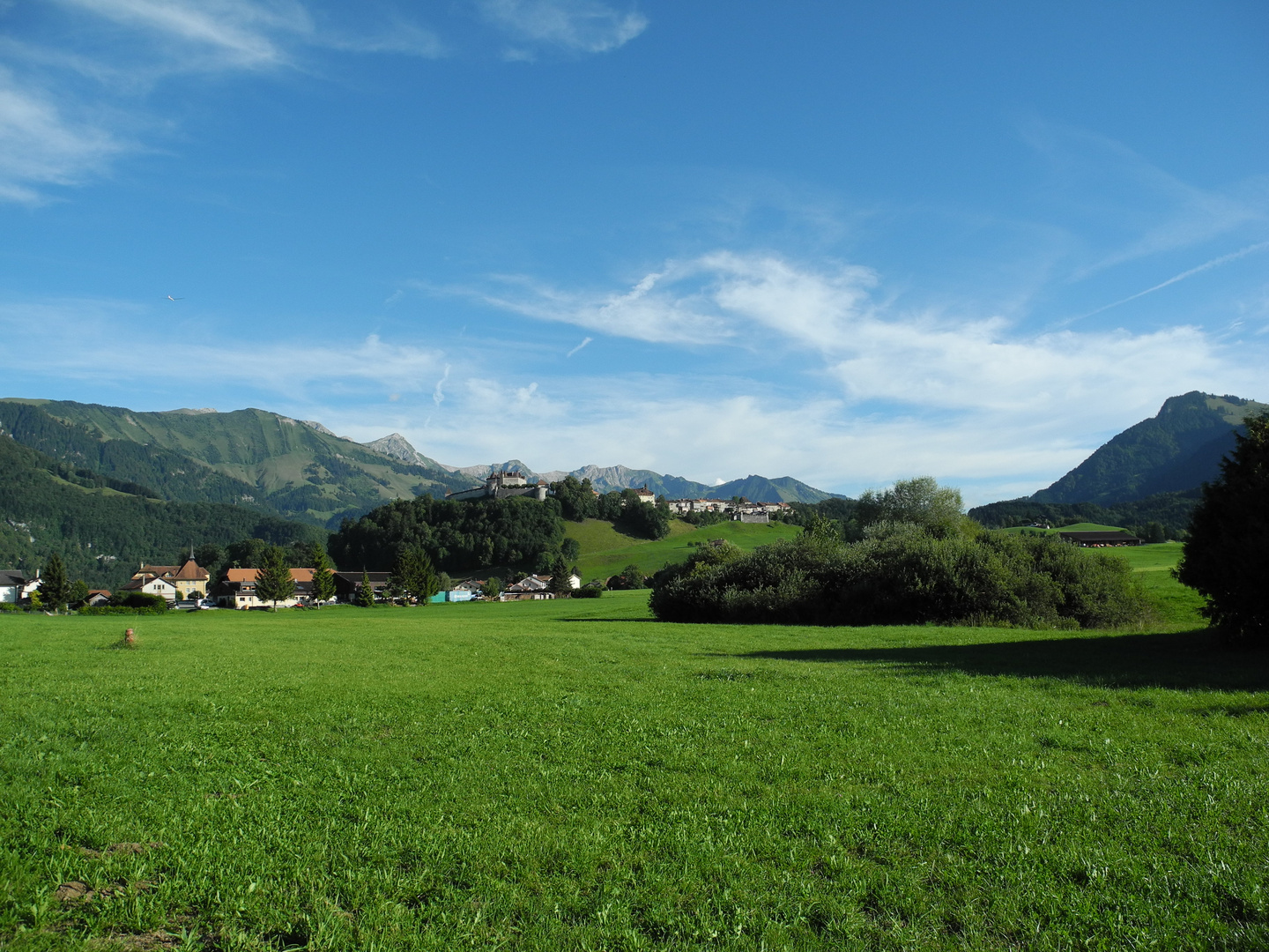 Das Städtchen Gruyère