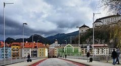 Das Städtchen Kufstein in Tirol
