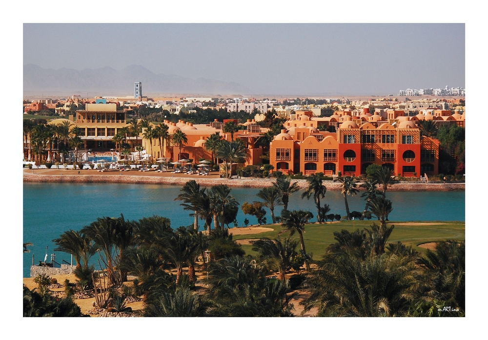 Das Steigenberger Hotel in El Gouna....