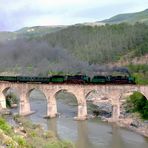 Das Steinviadukt bei Balabanova