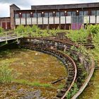 Das stillgelegte Bahnbetriebswerk in Gelsenkirchen Bismarck,