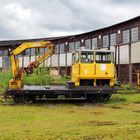 Das stillgelegte Bahnbetriebswerk in Gelsenkirchen Bismarck