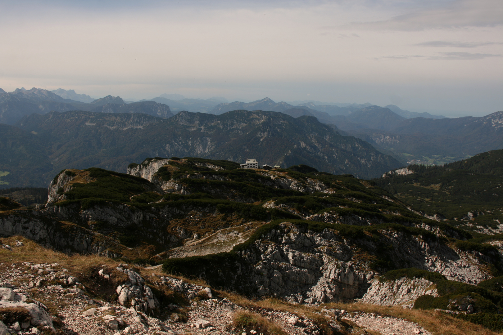 Das Stöhrhaus vom Berchtesgadener Hochthron