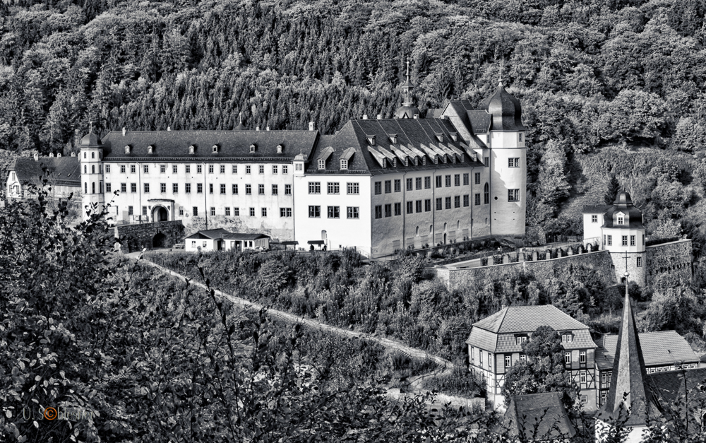 Das Stolberger Schloss sw