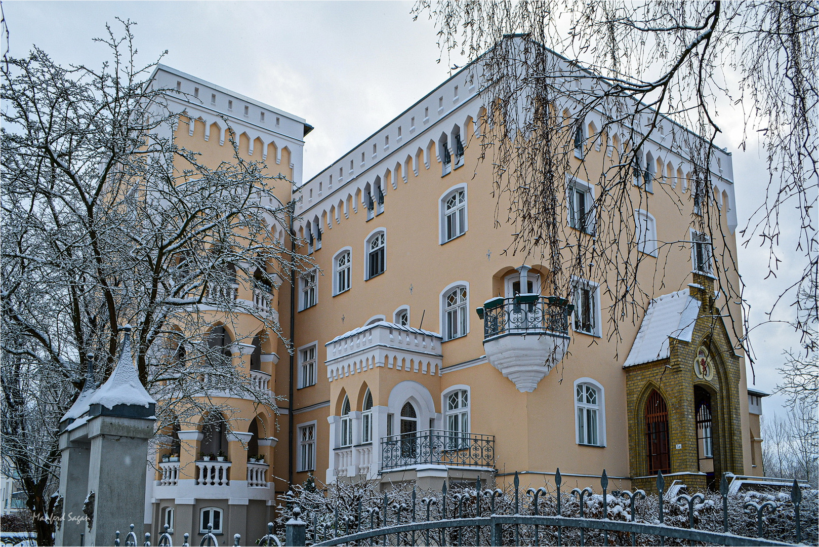 Das Stralsunder "Schloss am Sund"...