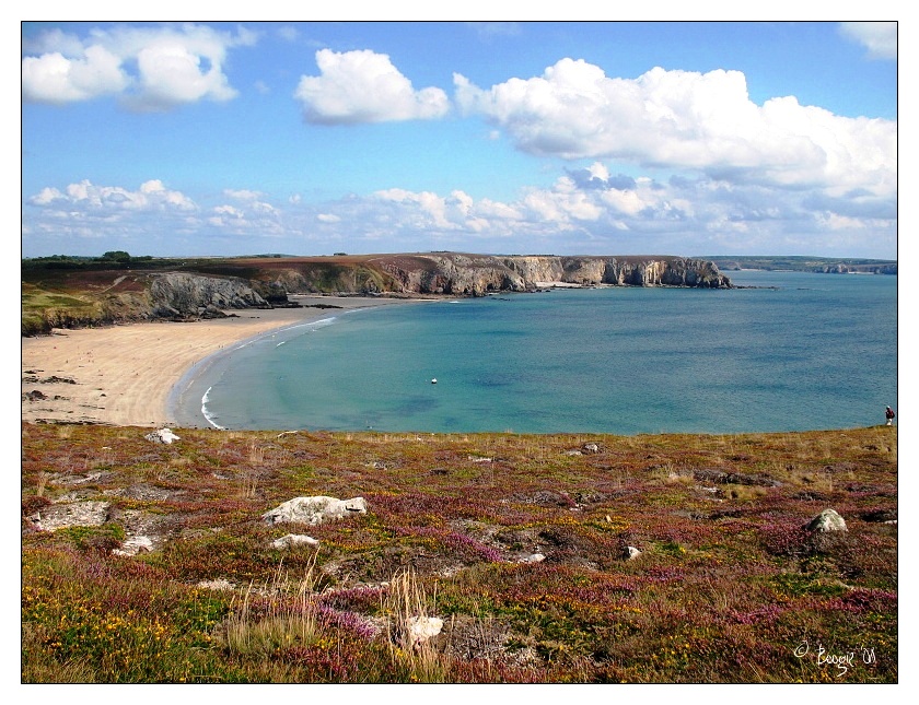 Das strand im Bretagne nach Pointe de Pen Hir, Veryac'h