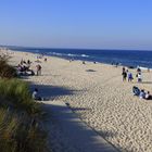 Das Strandleben im Oktober in Zinnowitz 