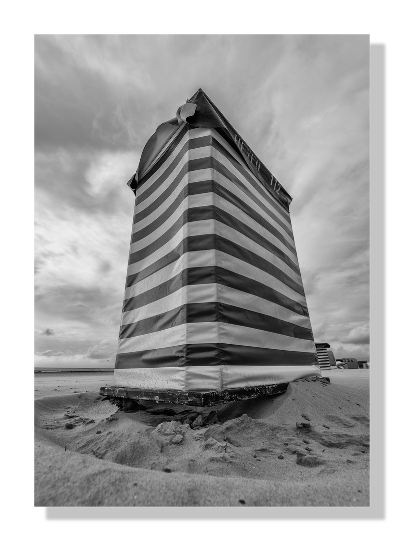 Das Strandzelt auf Borkum