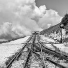 Das Streckenende der Schafbergbahn