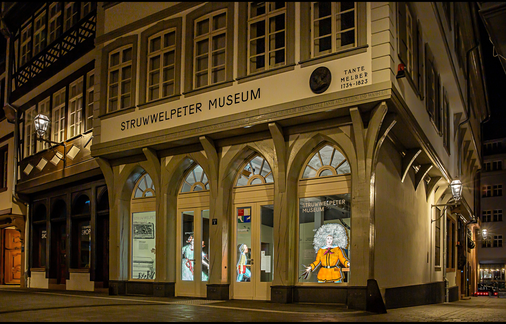 Das Struwwelpeter Museum in der Neuen Altstadt in Frankfurt