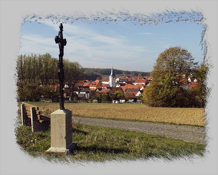 Das "Stühler-Maler-Kreuz" ...